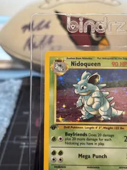 Nidoqueen 1999 Jungle 1st Edition 7/64 Holo Pokemon Card - Image 4