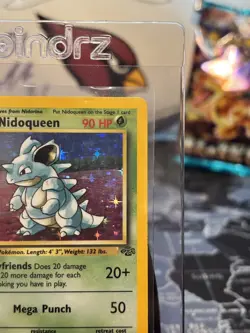 Nidoqueen 1999 Jungle 1st Edition 7/64 Holo Pokemon Card - Image 5