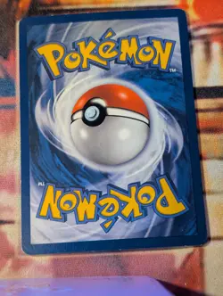 Team Rocket's Meowth WOTC Black Star Promo 18 LP Pokemon - Image 2