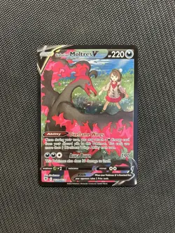 Pokemon TCG Galarian Moltres V TG20/TG30! NM Condition! See Description! - Image 1