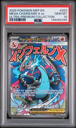POKEMON MEGA CHARIZARD X EX 023 ULTRA-PREMIUM COLLECTION PSA 10 - Image 1