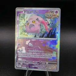 Scream Tail (Master Ball Pattern) 042/131 Pokemon Prismatic Evolutions Holo - Image 1