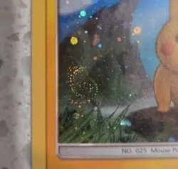 Pikachu SWIRL SPIRAL Holo Pokemon Sun & Moon Black Star Promo SM183 Pikachu - Image 3