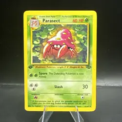 Pokemon TCG Jungle #41/64 Parasect 1st Edition LP - Image 1