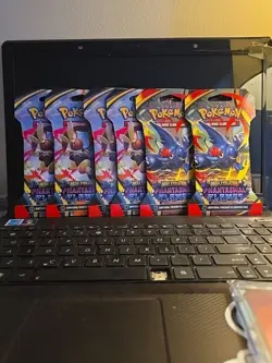 Pokemon TCG Phantasmal Flames Sleeved Booster Pack Factory Sealed - Image 1