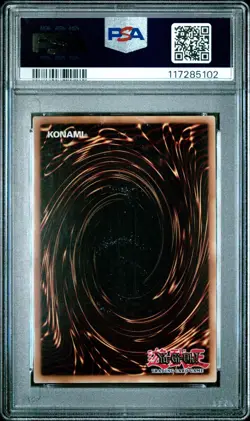 Yugioh Black Luster Soldier - Soldier of Chaos OP17-EN003 Ultimate Rare PSA 10 - Image 2