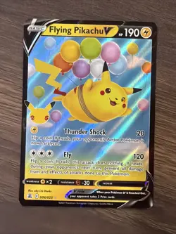 Flying Pikachu V 006/025 Celebrations Ultra Rare Holo Pokemon TCG Card NM/M - Image 1