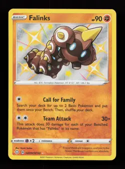 Falinks SV074/SV122 Shiny Holo Rare Shining Fates: Shiny Vault Pokemon Card - Image 1