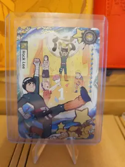 Rock Lee Naruto Kayou Nrsa02 Bp Holo Foil Rare Card TCG CCG - Image 1