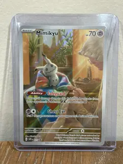 Pokemon TCG Mimikyu Holo Scarlet & Violet Promo Card 075/Promo NM - Image 1