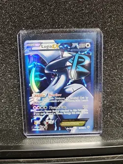 Pokemon Lugia EX Ultra Rare Full Art Holo 134/135 Plasma Storm Card - Image 1