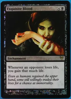 Exquisite Blood FOIL Avacyn Restored NM Black Rare CARD (510697) ABUGames - Image 1