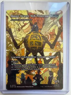 Master Weaver Web Protector Arasta of the Endless Web Borderless #0032 Non-Foil - Image 1