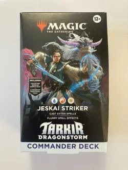 Magic: The Gathering - Dragonstorm Commander Deck - Jeskai Striker - Image 1