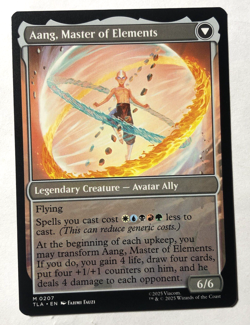 Avatar Aang 209 Avatar: The Last Airbender MTG Magic the Gathering NM - Image 2