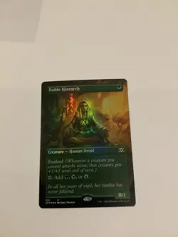 Noble Hierarch Foil Borderless Nm Magic, The Gathering - Image 1