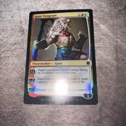 Ajani Vengeant FOIL - Duel Decks: Ajani Vs Nicol Bolas - MTG Magic - LP - Image 1
