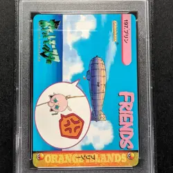 Jigglypuff Pokemon Carddass Bandai Vending Anime Collection PSA 10 #197 - Image 3