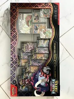 Pokemon TCG Paldean Fates Great Tusk & Iron Treads ex Premium Collection Sealed - Image 2