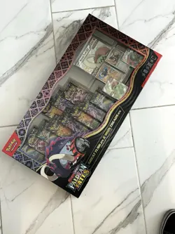 Pokemon TCG Paldean Fates Great Tusk & Iron Treads ex Premium Collection Sealed - Image 3