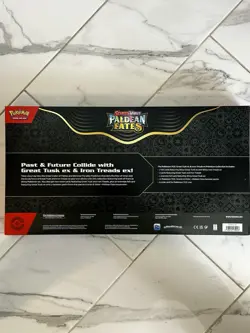 Pokemon TCG Paldean Fates Great Tusk & Iron Treads ex Premium Collection Sealed - Image 5
