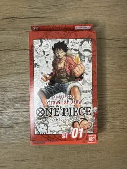Bandai One Piece Card Game Straw Hat Crew ST-01 Starter Deck English - Image 1