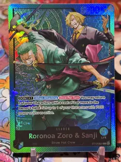 RORONOA ZORO & SANJI - One Piece ST12-001 - Leader - Starter Deck 12: Zoro Sanji - Image 1