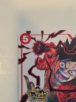 Monkey.D. Luffy 3rd Anniversary Promo Alt Art One Piece English #ST01-012 - Image 3