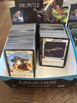Star Wars Unlimited Legends Of The Force Bulk 900+ Cards - Image 1