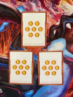 Dragon Ball Super Card Game Prismatic Clash Box Topper Energy Marker Trio - Image 2