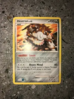Pokemon TCG Cards Heatran 30/146 Legends Awakened Rare EXC - Image 3