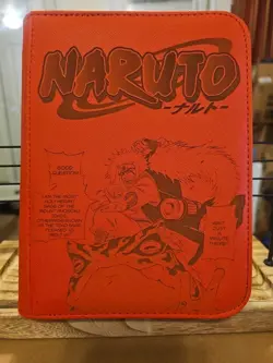 Jiraiya Naruto Ccg Tcg Card Binder 160 Card Capacity 4 Slot - Image 1