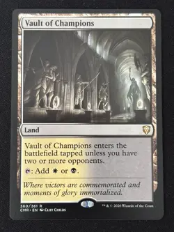 1x MTG Vault of Champions - Commander Legends (CMR) #360 - Magic the Gathering - Image 3