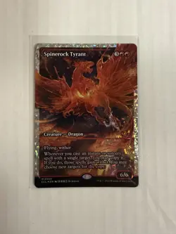 Spinerock Tyrant NM SHOWCASE FRACTURE FOIL MTG! Lorwyn Eclipsed Pack fresh - Image 1