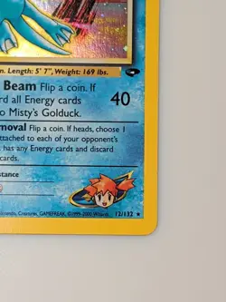 Misty's Golduck Holo - Pokemon Gym Challenge 12/132 LP+ - Image 5