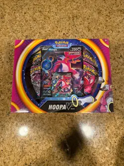 Pokemon TCG Hoopa V Box New Factory Sealed Fusion Strike Evolving Skies - Image 1