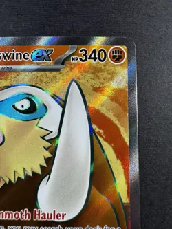 Pokemon TCG Mamoswine EX 174/159 Journey Together English NM - Image 2