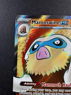 Pokemon TCG Mamoswine EX 174/159 Journey Together English NM - Image 3