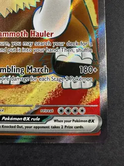 Pokemon TCG Mamoswine EX 174/159 Journey Together English NM - Image 5