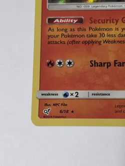 Pokemon TCG Arcanine 6/18 Detective Pikachu Holo LP - Image 2