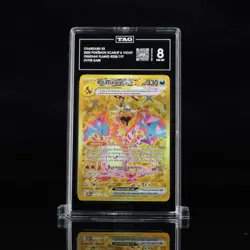 2023 Pokemon Obsidian Flames Charizard EX Hyper Rare #228/197 TAG 8 - Image 1