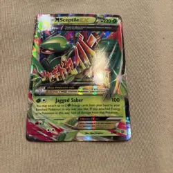 Pokemon TCG M Sceptile EX 8/98 Ancient Origins 2015 Full Art Mega EX - Image 1