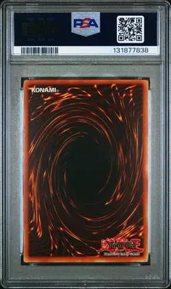 2002 Yu-Gi-Oh! Premature Burial Pharaoh's Servant PSV Unlimited Ultra Rare PSA 8 - Image 2