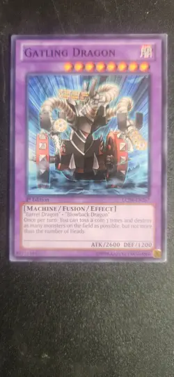 Gatling Dragon LCJW-EN267 Common 1st Edition NM YuGiOh TCG - Image 1