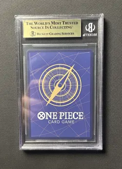 One piece TCG Nami (Parallel) - Romance Dawn (OP01) - BGS 10 Pristine - Image 2