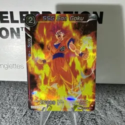 Dragon Ball Super Card Game SSG Son Goku Power Absorbed BT20-008 Foil Common - Image 1