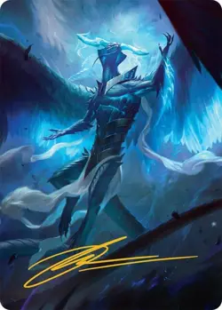Ugin, Eye of the Storms (1/54) Art Card - Gold-Stamped Signature - Art Series: T - Image 1
