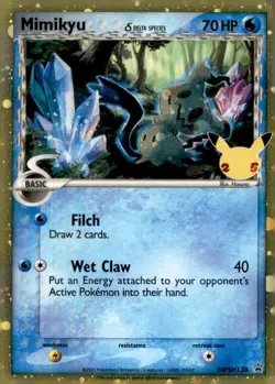 Mimikyu (Delta Species) Promo SWSH: Sword & Shield Promo Cards SWSH136 NM - Image 1