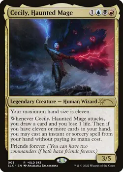 1x Cecily, Haunted Mage NM Eng MTG - Universes Within - Image 1