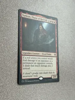 Torbran, Thane of Red Fell 147/269 Throne of Eldraine Regular Rare LP - Image 2